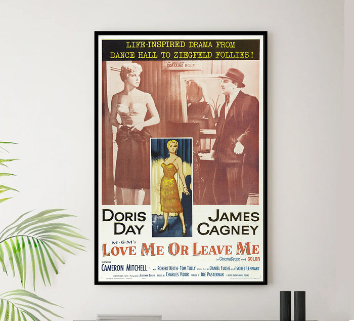 Love Me or Leave Me 1955 - James Cagney - US 3 - Classic Movie Poster