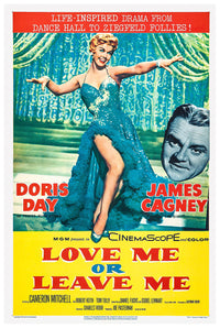 Love Me or Leave Me 1955 - James Cagney - US - Classic Movie Poster