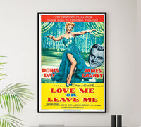 Love Me or Leave Me 1955 - James Cagney - US - Classic Movie Poster