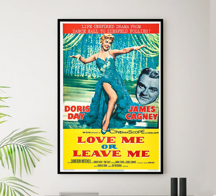 Love Me or Leave Me 1955 - James Cagney - US - Classic Movie Poster