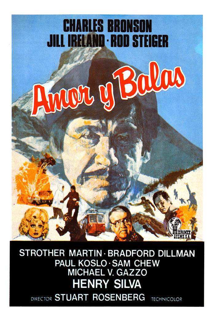 Love and Bullets 1979 - Spain - Classic Movie Poster