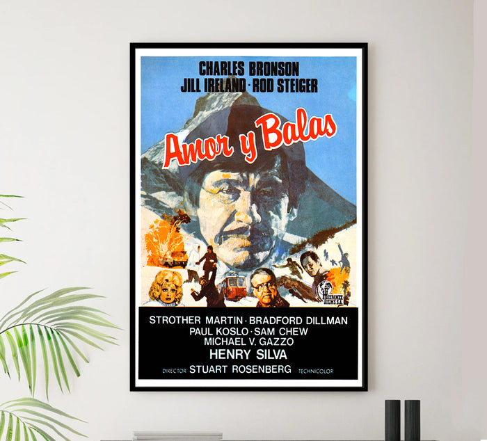 Love and Bullets 1979 - Spain - Classic Movie Poster
