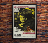 Love with the Proper Stranger 1963 - Steve McQueen - Vintage Classic Movie Poster