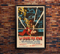 The Wolves of the Ring - Lucha Mexican Wrestling Poster