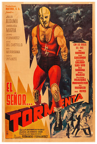 Tormenta - Lucha Mexican Wrestling Poster