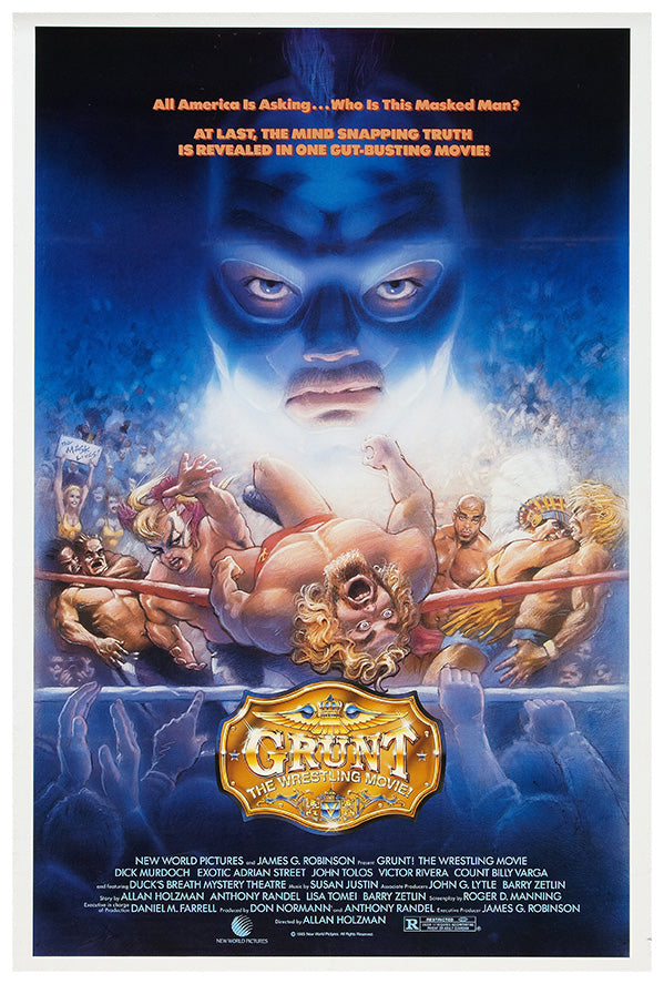 Grunt The Wrestling Movie - 1985 - Wrestling Poster