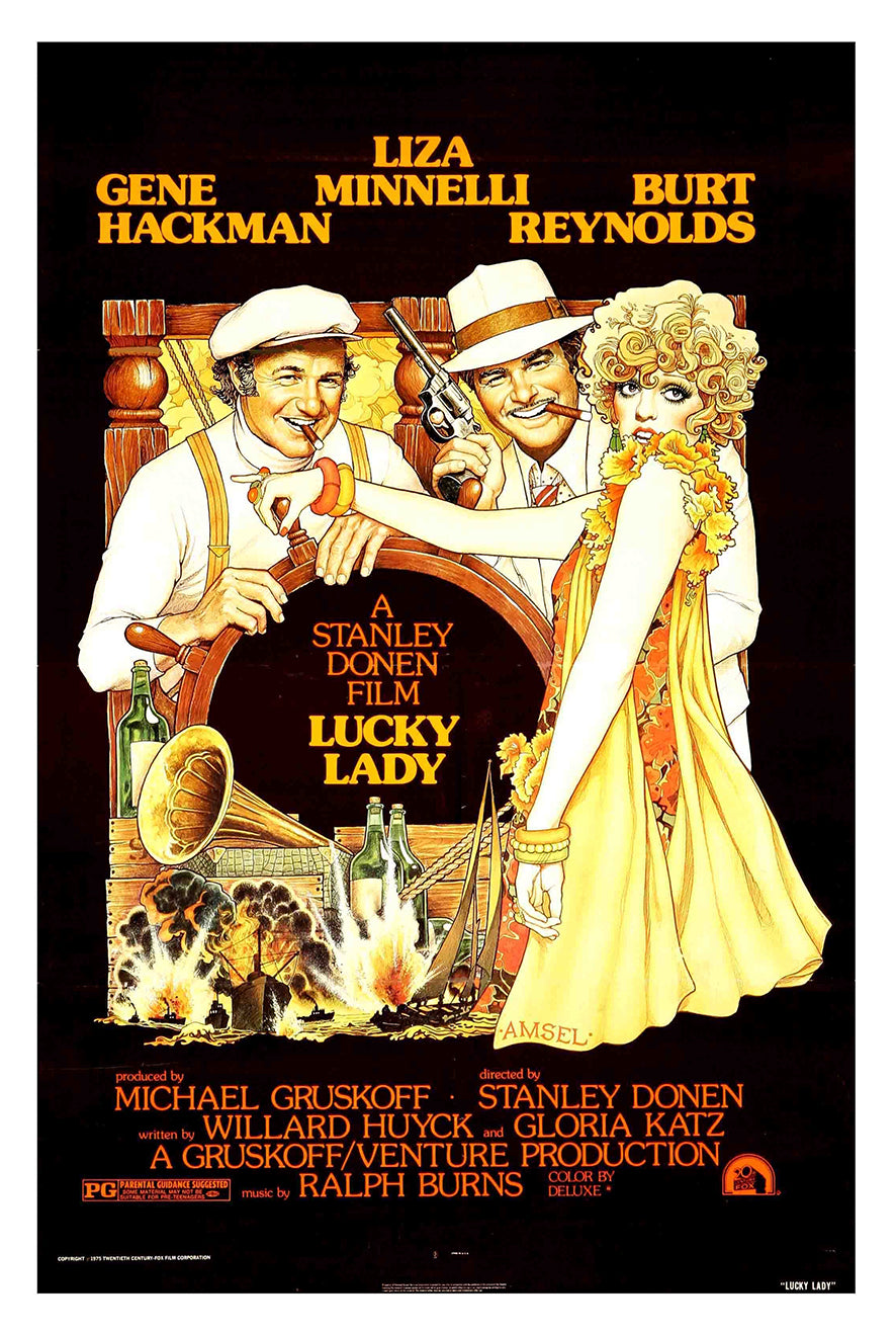 Lucky Lady 1975 - Classic Movie Poster