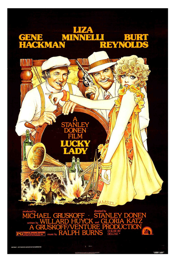 Lucky Lady 1975 - Classic Movie Poster
