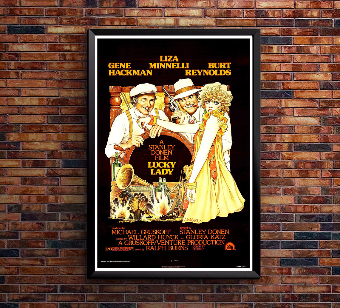 Lucky Lady 1975 - Classic Movie Poster