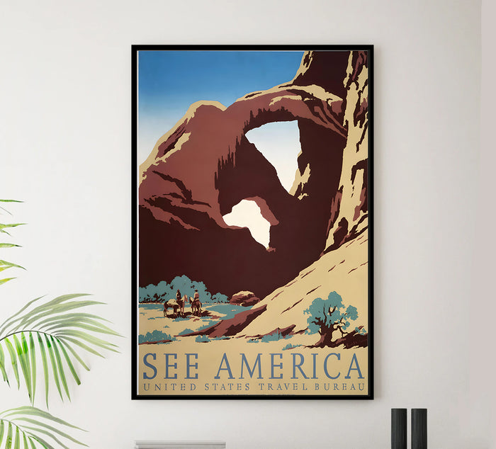 See America - Vintage Travel Poster