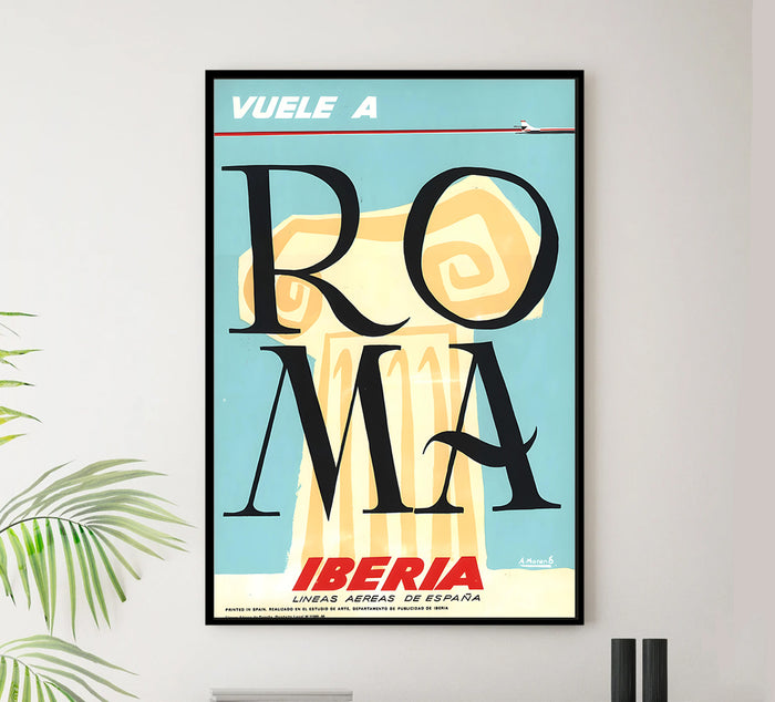 Spain - Iberia - Vintage Travel Poster