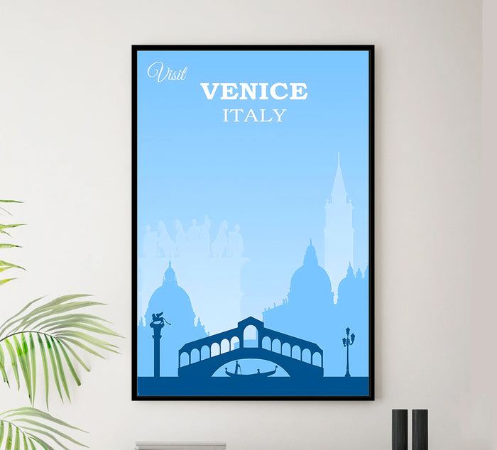 Italy - Venice - Vintage Travel Poster