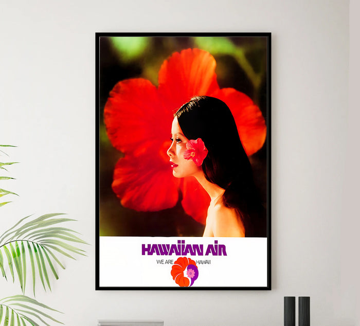 United States - Hawaiian Air - Vintage Travel Poster