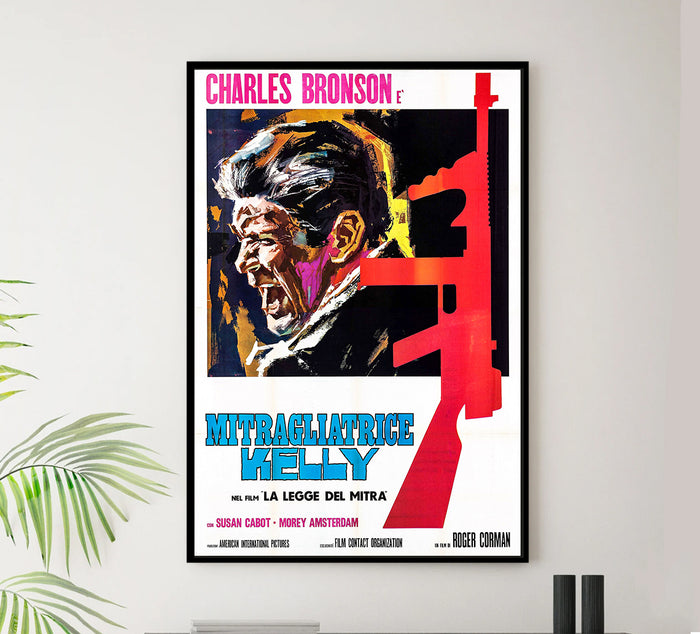 Machine Gun Kelly 1958 - Italy - Classic Movie Poster