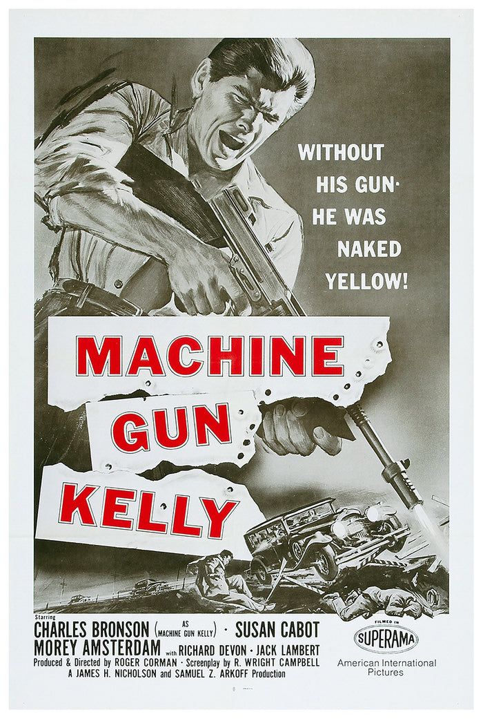 Machine Gun Kelly 1958 - US (2) - Classic Movie Poster