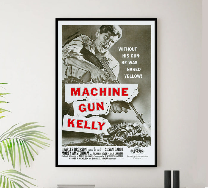 Machine Gun Kelly 1958 - US (2) - Classic Movie Poster