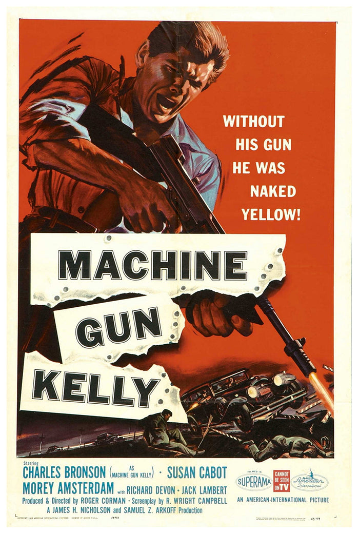 Machine Gun Kelly 1958 - US - Classic Movie Poster