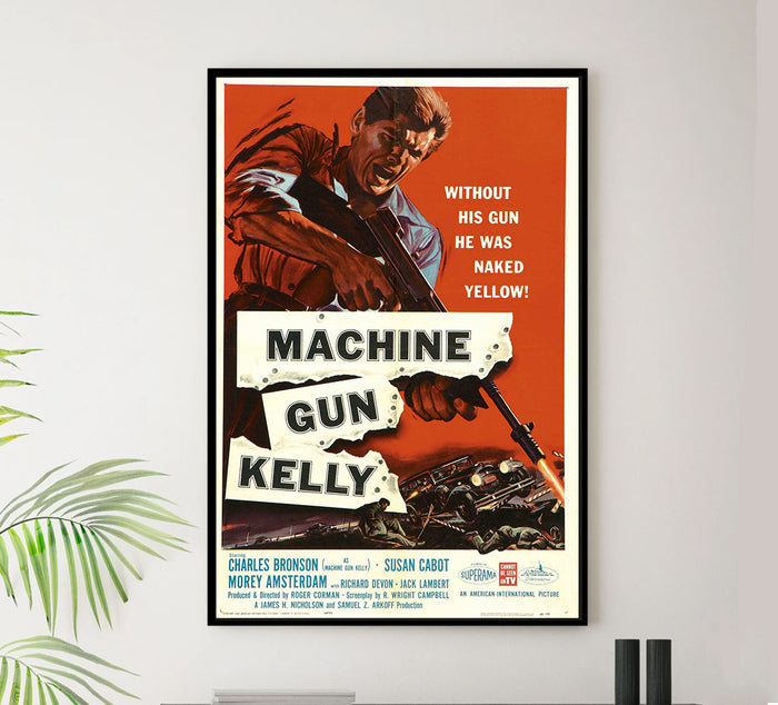 Machine Gun Kelly 1958 - US - Classic Movie Poster