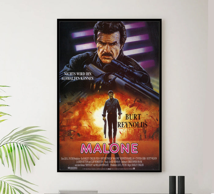 Malone 1987 - German - Classic Movie Poster