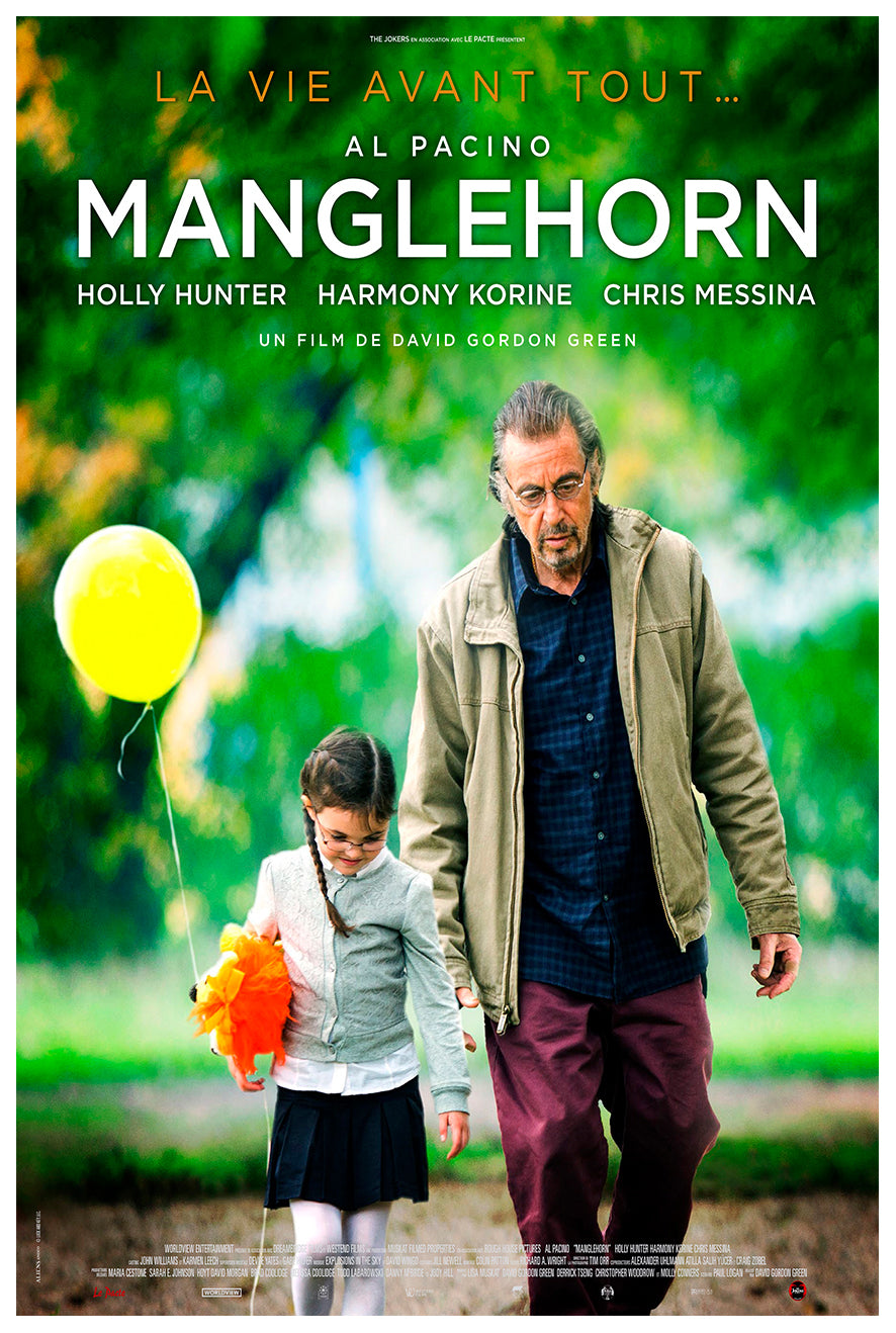 Manglehorn 2015 - Al Pacino - France - Classic Movie Poster