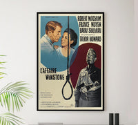 Man in the Middle 1964 - French - Robert Mitchum - Vintage Classic Movie Poster