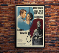 Man in the Middle 1964 - French - Robert Mitchum - Vintage Classic Movie Poster