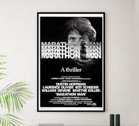 Marathon Man 1976 - Laurence Olivier - US - Classic Movie Poster
