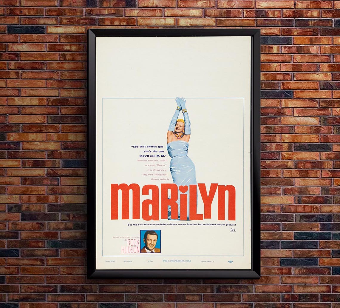 Marilyn 1963 - Vintage Classic Movie Poster