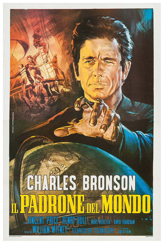 Master of the World 1961 - Itlay - Classic Movie Poster
