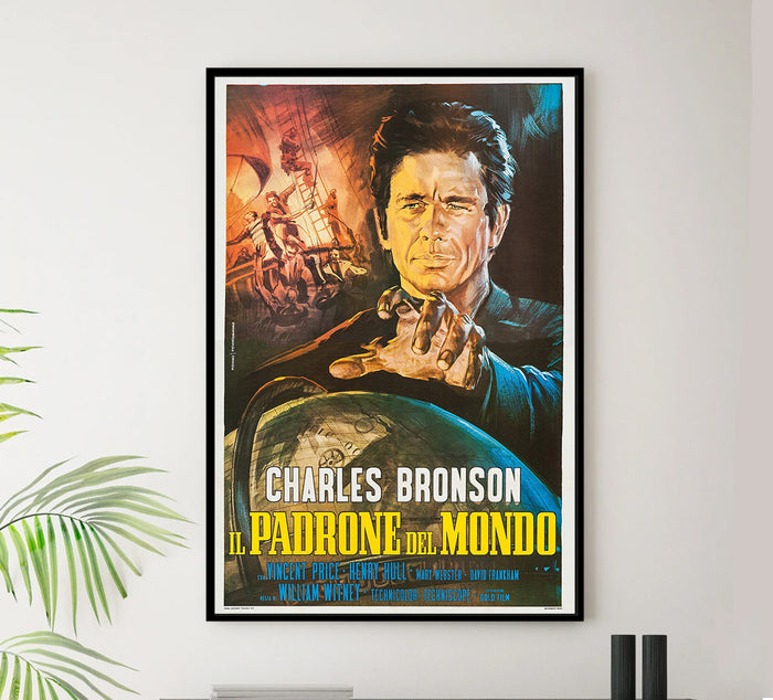 Master of the World 1961 - Itlay - Classic Movie Poster