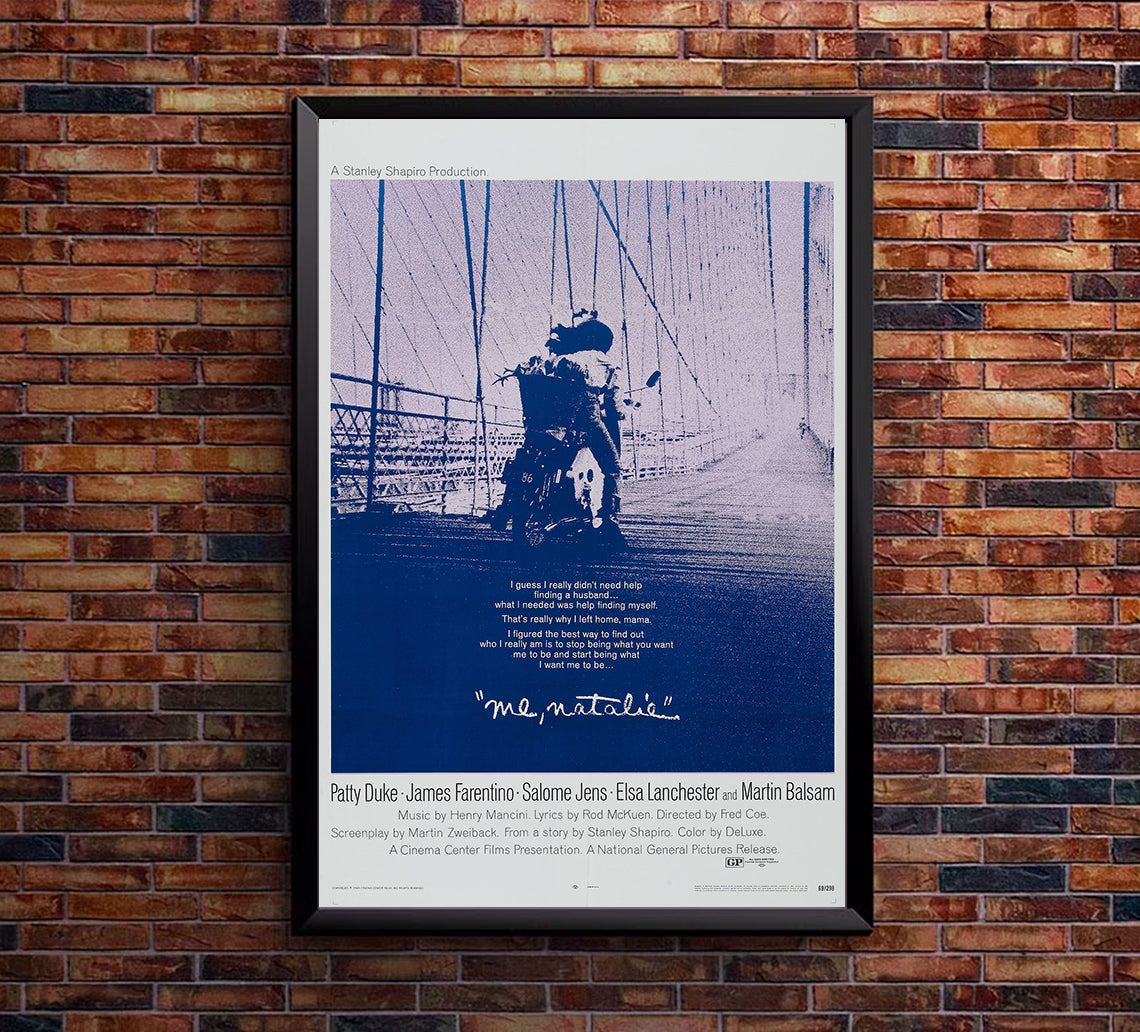 Me, Natalie 1969 - Al Pacino - US - Classic Movie Poster