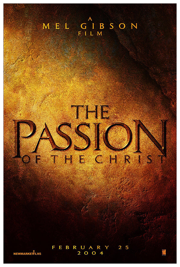 The Passion of the Christ - Mel Gibson - Vintage Movie Poster