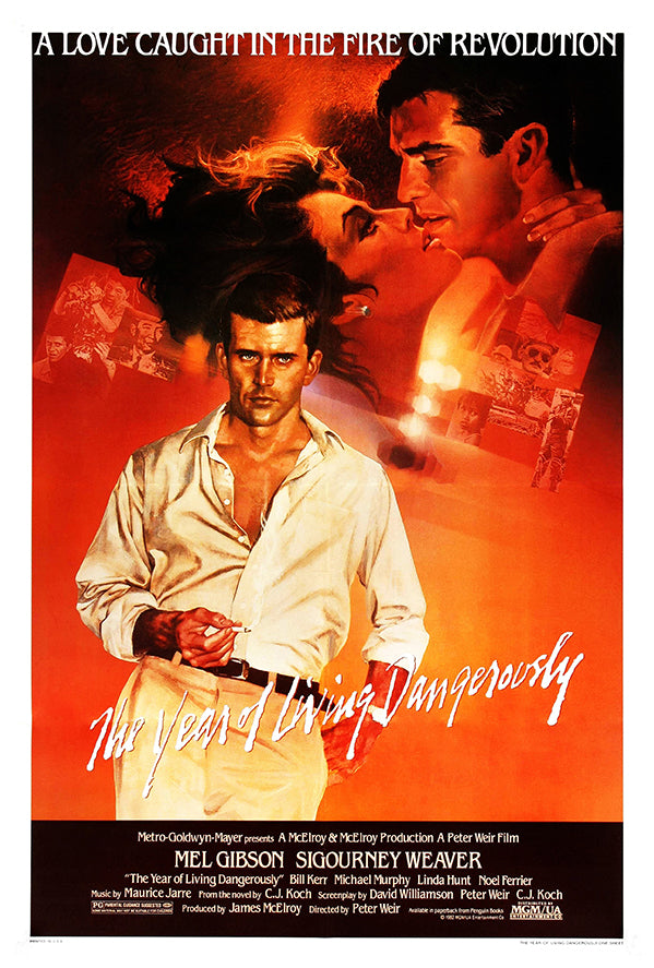 The Year of Living Dangerously - Mel Gibson - Vintage Movie Poster