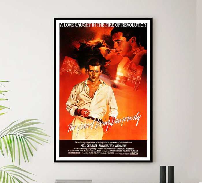 The Year of Living Dangerously - Mel Gibson - Vintage Movie Poster