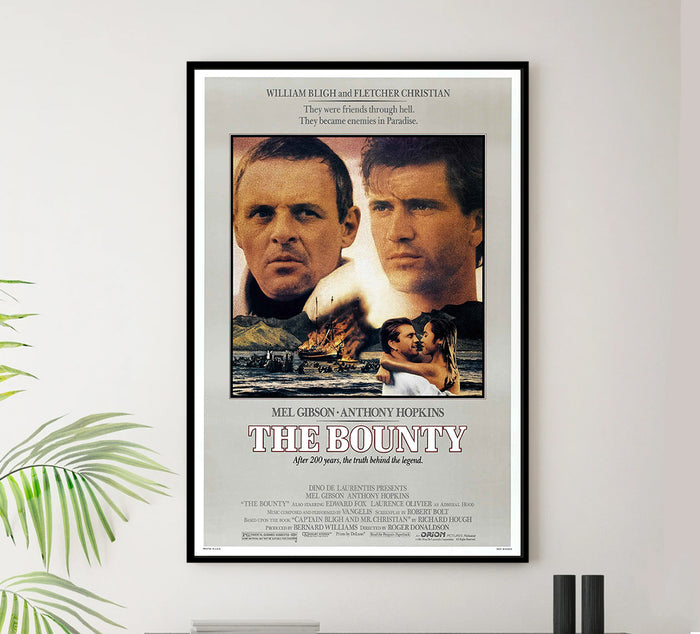The Bounty - Mel Gibson - Vintage Movie Poster