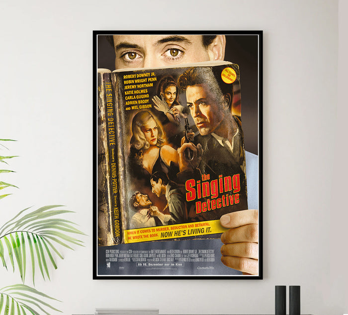 The Singing Detective - Robert Downey Jr - Vintage Movie Poster