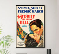 Merrily We Go to Hell 1932 - Cary Grant - US - Classic Movie Poster