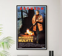 Messenger of Death 1988 - Charles Bronson - Spain - Classic Movie Poster