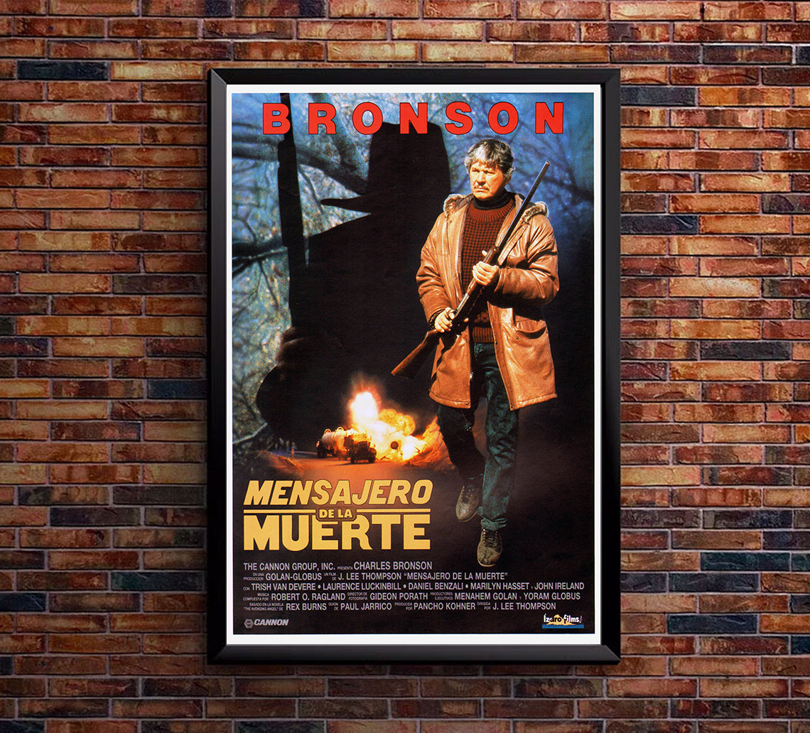 Messenger of Death 1988 - Charles Bronson - Spain - Classic Movie Poster