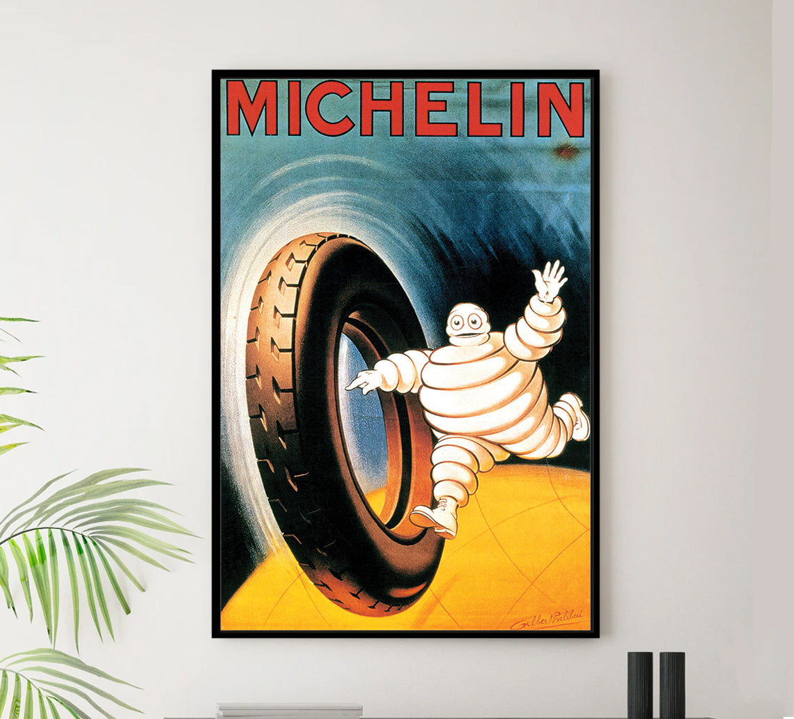 Michelin - Vintage Automobile Racing Poster