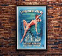 Million Dollar Mermaid 1952 - Esther Williams - France - Classic Movie Poster