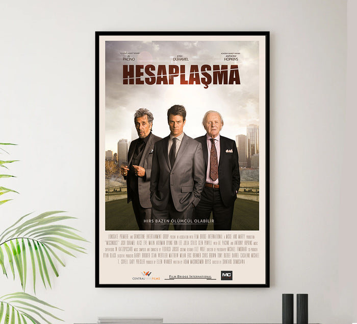 Misconduct 2016 - Al Pacino - Turkey - Classic Movie Poster
