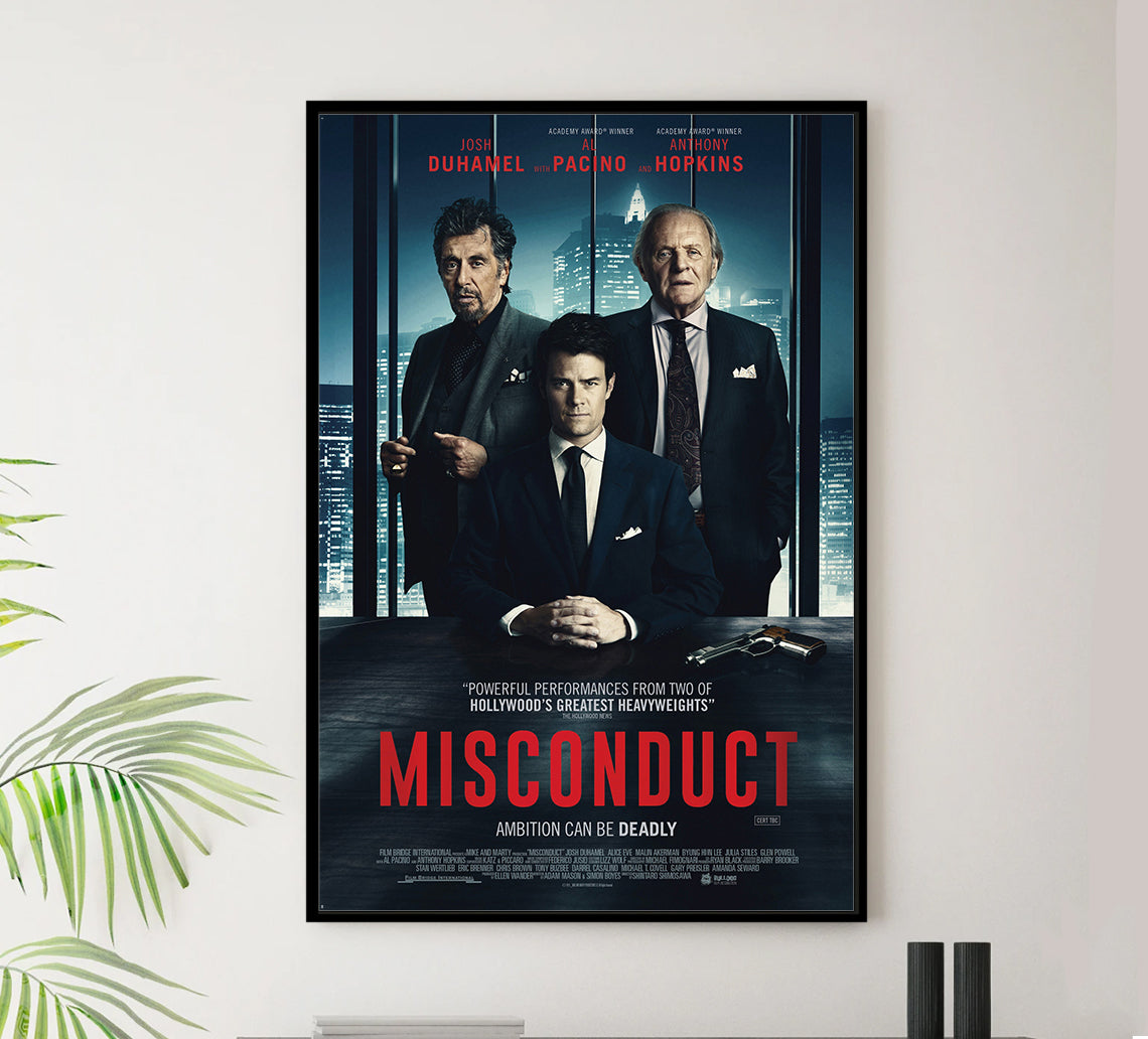Misconduct 2016 - Al Pacino - UK (2) - Classic Movie Poster