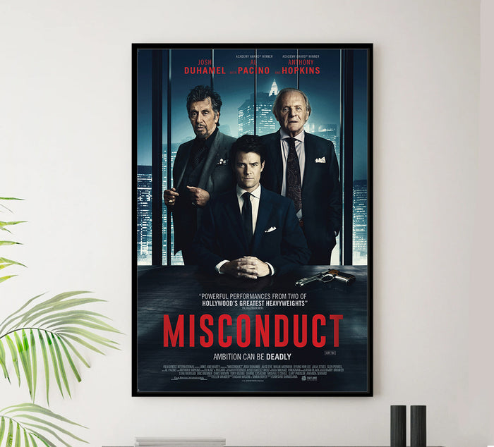 Misconduct 2016 - Al Pacino - UK (2) - Classic Movie Poster