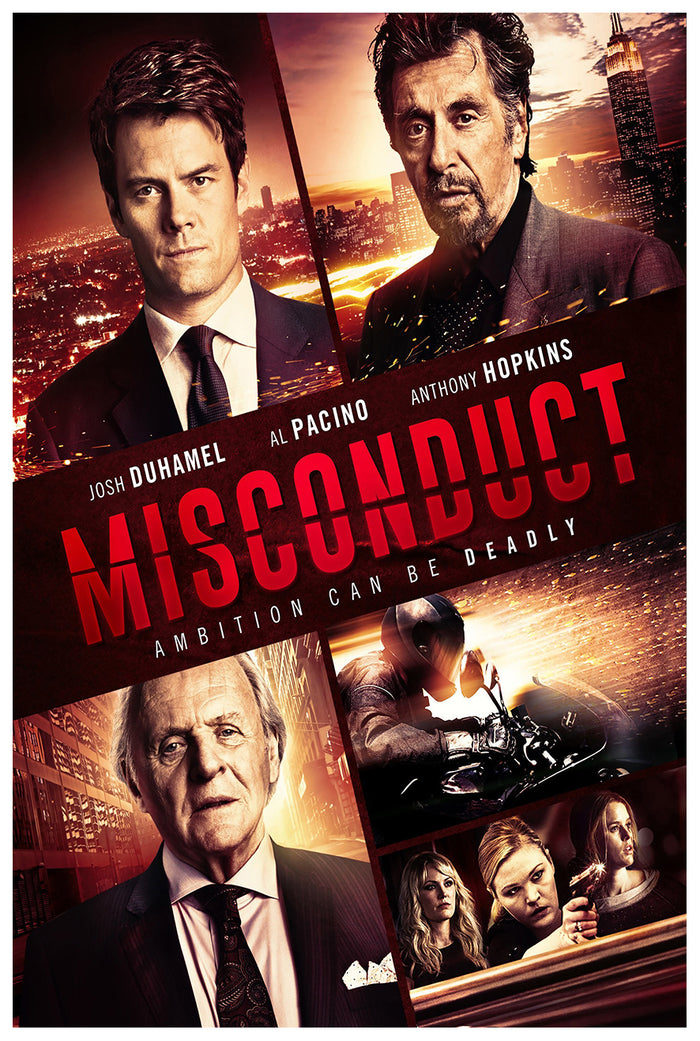 Misconduct 2016 - Al Pacino - US (2) - Classic Movie Poster