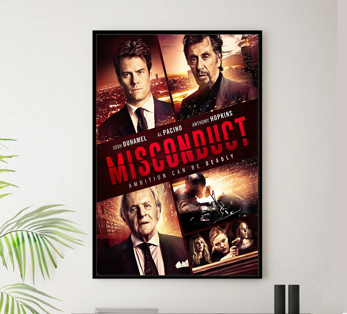 Misconduct 2016 - Al Pacino - US (2) - Classic Movie Poster