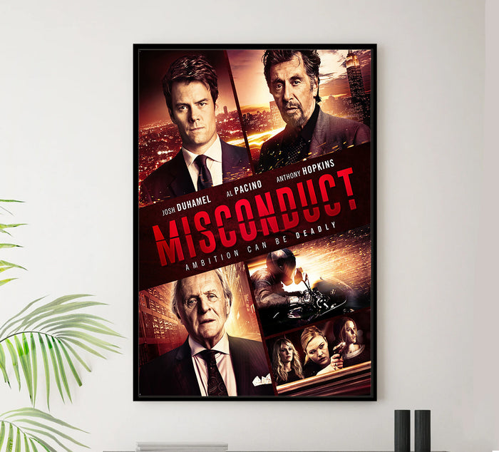 Misconduct 2016 - Al Pacino - US (2) - Classic Movie Poster