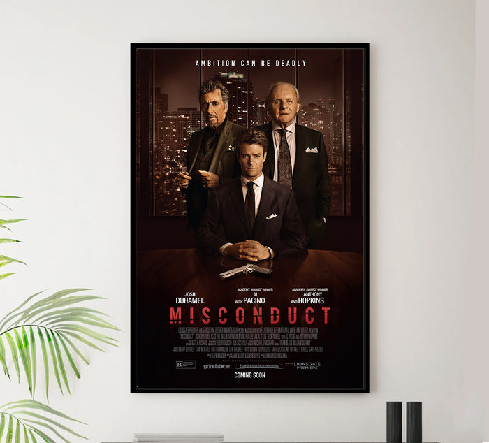 Misconduct 2016 - Al Pacino - US - Classic Movie Poster