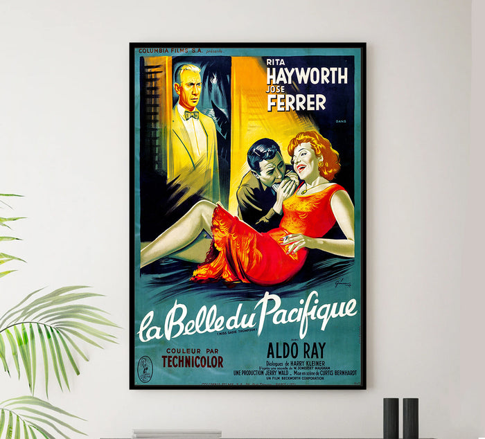 Miss Sadie Thompson 1953 - France - Classic Movie Poster