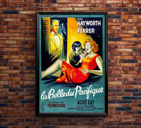 Miss Sadie Thompson 1953 - Rita Hayworth - France - Classic Movie Poster